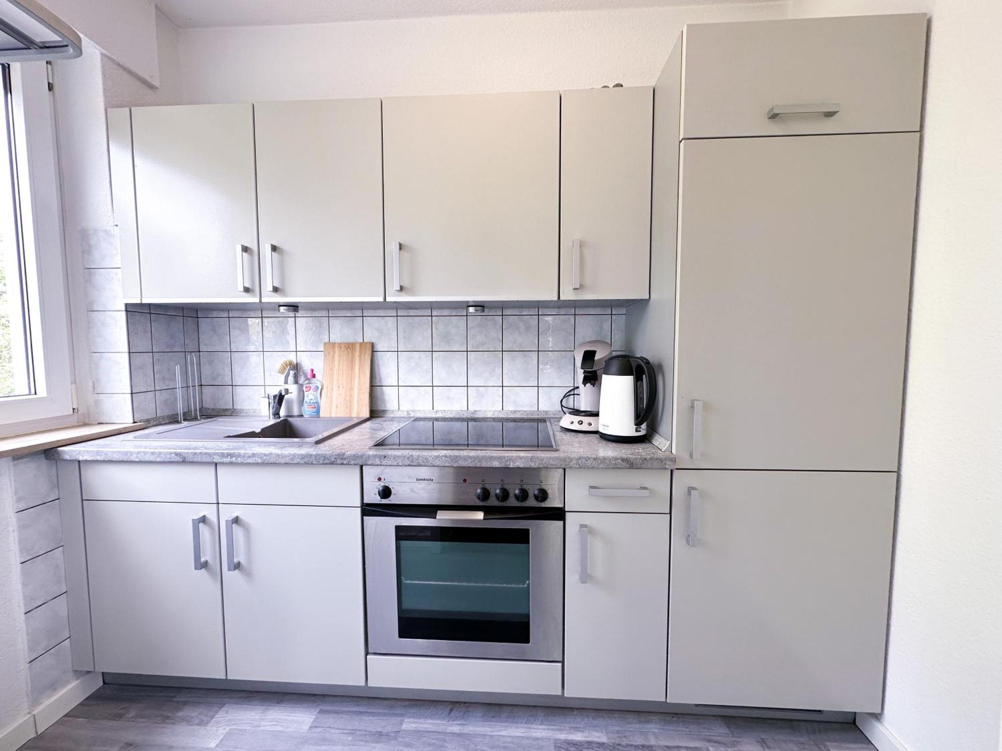 Stilvolles, Frisch Renoviertes 2Zi Apartment Mit Kueche Und Balkon In Kliniknaehe Бад-Эйнхаузен Экстерьер фото